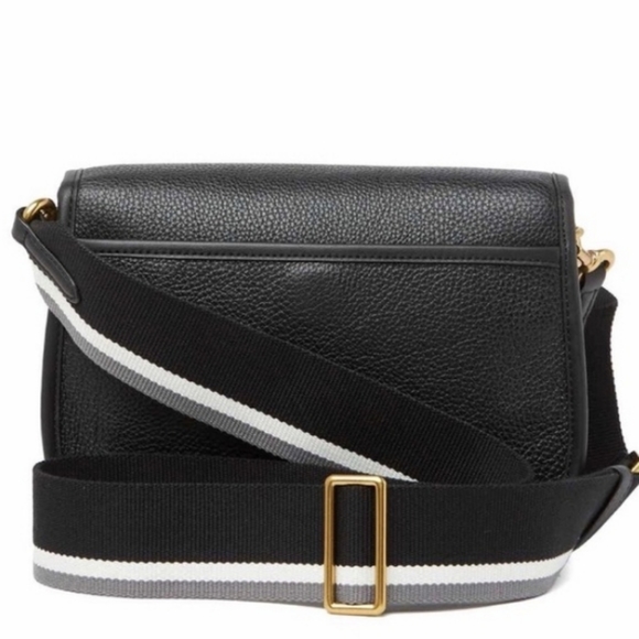 Marc Jacobs Retro Crossbody Messenger Bag in Black and Gold - Picture 3 of 11